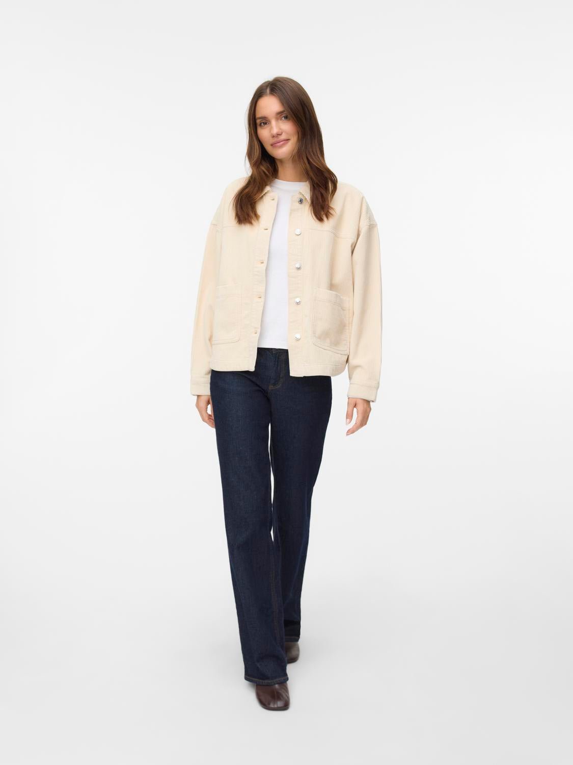 VMJAMIE Jacket - Oatmeal - VERO MODA & VILA Bergvik